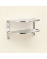 Leming 23.62 '' W X 7.49 '' H X 9.45 '' D Wall Mounted Bathroom Shelves (synthetic illustration; no displayed measurements)