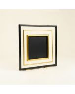 Abstract Square Metal Wall Décor (synthetic illustration; no displayed measurements)