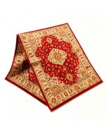 Rosabel Power Loom Red/Beige/Orange Rug (synthetic illustration; no displayed measurements)