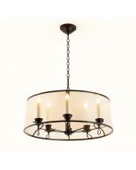 Goulds 5-Light Candle Style Drum Chandelier (synthetic illustration; no displayed measurements)