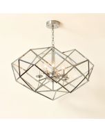 Karole 24 - Light Unique / Statement Geometric Chandelier (synthetic illustration; no displayed measurements)