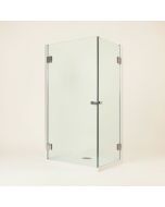 56 '' - 60 '' W X 62 '' H Door Opening Frameless Tub Door (synthetic illustration; no displayed measurements)