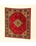 Queenan Beautifully Vintage Power Loom Red Rug (synthetic illustration; no displayed measurements)
