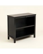 Breakwater Bay Console Table Drawer Shelves Sofa Accent Table Entryway Hallway Black (synthetic illustration; no displayed measurements)