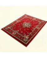 Daisy Power Loom Red Rug (synthetic illustration; no displayed measurements)