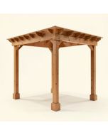 Tignall 10 Ft. W X 4 Ft. D Solid Wood Pergola (synthetic illustration; no displayed measurements)