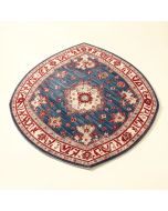 Mystic Modern Bohemian Southwestern Blue/Red/Ivory Area Rug (synthetic illustration; no displayed measurements)