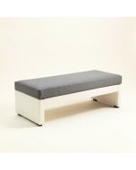 Ariyanna Upholstered Wood Bench (synthetic illustration; no displayed measurements)