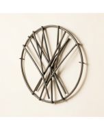 Abstract Iron Sticks Round Wall Décor (synthetic illustration; no displayed measurements)