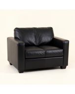 Maynard 80.7 '' Faux Leather Square Arm Sofa (synthetic illustration; no displayed measurements)