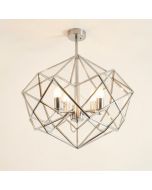 Downes Unique/Statement Geometric Chandelier - Cove Collection (synthetic illustration; no displayed measurements)