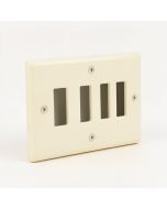 Lexan 5-Gang Toggle Light Switch Wall Plate (synthetic illustration; no displayed measurements)