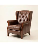 33.5 '' Wide Tufted Wingback Chair (synthetic illustration; no displayed measurements)