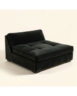 Syliva 80 '' Velvet Recessed Arm Sleeper (synthetic illustration; no displayed measurements)