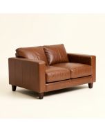 Newsbury 69.7 '' Wide Faux Leather Square Arm Sofa (synthetic illustration; no displayed measurements)