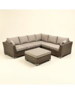 Abbegail Patio 7 Piece Sectional Seating Group With Cushions (synthetic illustration; no displayed measurements)