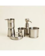 Clare Stainless Steel 8 Piece Bathroom Accessory Set (synthetic illustration; no displayed measurements)