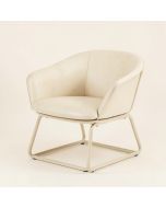 Chavez 30 '' Wide Cowhide Papasan Chair (synthetic illustration; no displayed measurements)