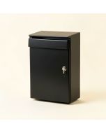 Locking Wall Mounted Mailbox (synthetic illustration; no displayed measurements)