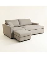 Lupo 77.16 '' Wide Left Hand Facing Sofa & Chaise With Ottoman (synthetic illustration; no displayed measurements)
