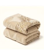 Batik Pineapple 100 % Cotton Hand Towel (synthetic illustration; no displayed measurements)