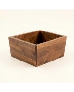 Planter Solid Wood Basket (synthetic illustration; no displayed measurements)