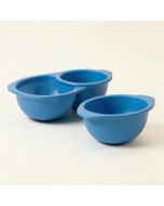 Homeries Silicone\T 3 Piece Colander Set (synthetic illustration; no displayed measurements)