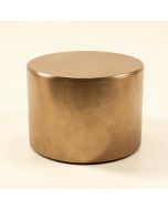 Jasmine Drum Aluminum Coffee Table (synthetic illustration; no displayed measurements)