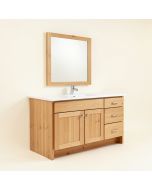 Bella 57 '' Double Bathroom Vanity Set (synthetic illustration; no displayed measurements)