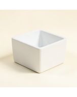 White Ceramic Square Vessel Bathroom Sink (synthetic illustration; no displayed measurements)