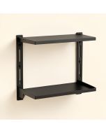 Morrow 10.47 '' W X 27.36 '' H X 4.92 '' D Wall Mounted Bathroom Shelves (synthetic illustration; no displayed measurements)