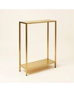 Kutsi 76.6 '' H X 31.5 '' W Iron Etagere Bookcase (synthetic illustration; no displayed measurements)