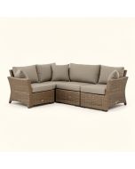 Falmouth 8 Piece Rattan Sofa Seating Group With Cushions (synthetic illustration; no displayed measurements)