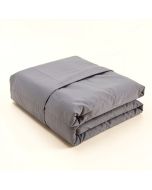 Are You Kidding ? - Coma Inducer® Queen Duvet Cover - Charcoal/White (synthetic illustration; no displayed measurements)