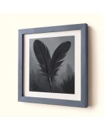 Charcoal Feathers Iii By Beverly Fuller - Picture Frame Painting Print On Paper (synthetic illustration; no displayed measurements)