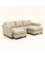 Chevelle 96 '' Wide Linen Left Hand Facing Sofa & Chaise (synthetic illustration; no displayed measurements)