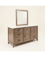 Thorp 58 '' Single Bathroom Vanity Set (synthetic illustration; no displayed measurements)