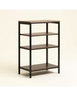 Kratz 54.75 '' H X 35.5 '' W Metal Etagere Bookcase (synthetic illustration; no displayed measurements)
