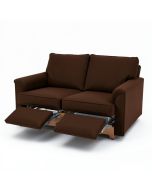 Nelida 62 '' Pillow Top Arm Reclining Loveseat (synthetic illustration; no displayed measurements)