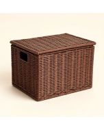 154 Gallon Wicker Deck Box (synthetic illustration; no displayed measurements)