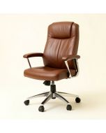 Walther Top Grain Leather Office Chair (synthetic illustration; no displayed measurements)