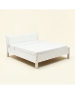 Marunouchi Solid Wood Standard Bed (synthetic illustration; no displayed measurements)