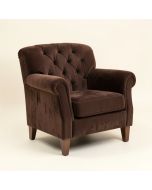 Cardtronics 47 '' Wide Tufted Velvet Chesterfield Chair (synthetic illustration; no displayed measurements)