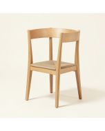 Forney Dining Chair In Natural Wood (synthetic illustration; no displayed measurements)