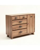 Rockville 45.3 '' Wide 7 Drawer Sideboard (synthetic illustration; no displayed measurements)