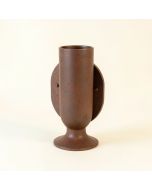 Rusted Plastic Wall Sconce (synthetic illustration; no displayed measurements)