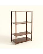 Kuster 69.68 '' H X 70.68 '' W Metal Etagere Bookcase (synthetic illustration; no displayed measurements)