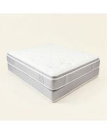 Grand Award Silver Cushion 12.5 '' Medium Gel Memory Foam Mattress And Box Spring Set (synthetic illustration; no displayed measurements)