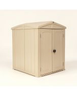 Skylight 6 Ft. W X 3.5 Ft. D Plastic Storage Shed (synthetic illustration; no displayed measurements)