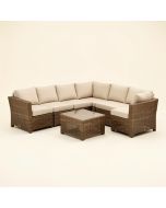 Dazire 8 Piece Rattan Sectional Seating Group With Cushions (synthetic illustration; no displayed measurements)